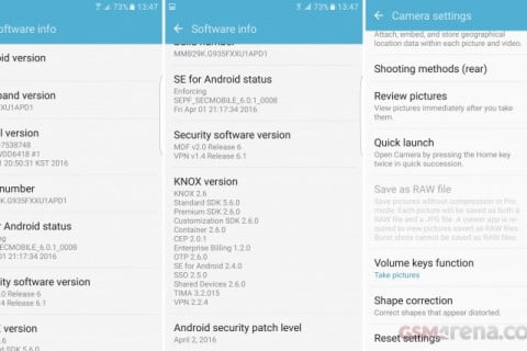 Latest Galaxy S7/S7 edge update hits the UK too, Shape correction included